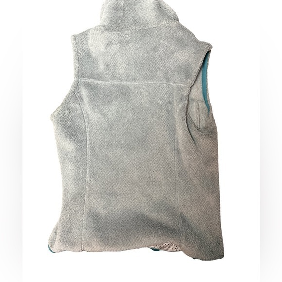 Patagonia Re-Tool Common Threads Gray Green Zip‎ Up Fleece Vest Small Outerwear - Picture 2 of 4